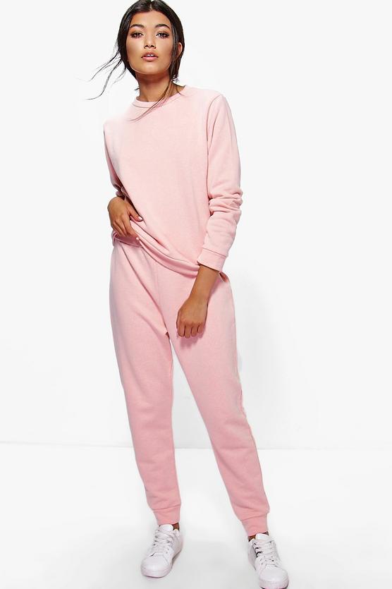 Sophia Loop Back Basic Lounge Tracksuit